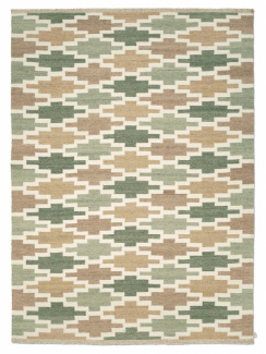 Classic Collection Matto Korsnäs Vihreä/Beige