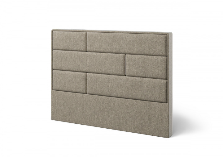 Ekens Bed Headboard Brick Classic Bark