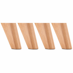 Hilding Bed Legs Inclined Wood
