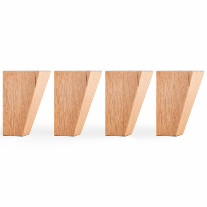 Hilding Bed Legs Curved Oak Natural in the group Accessories / Bedding Accessories / Bed Legs / Hilding bed legs at Sängvaruhuset Elgen (KV92337_h00)