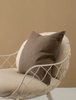 Himla Sunshine Cushion Cover Clay 50x50 cm