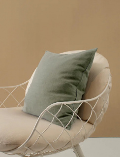 Himla Sunshine Pillow Cover Sage 50x50 cm