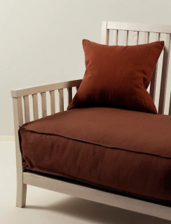 Himla Sunshine Cushion Cover Lingonberry 50x50 cm