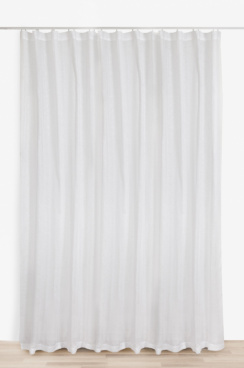 Himla Skylight Curtain with Pleat Tape White