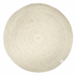 Classic Collection Pyöreä Matto Merino White
