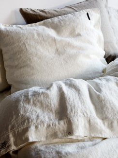 Lovely Linen Lovely Pudebetræk Off-white 50x60 cm