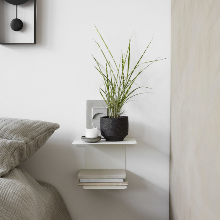 House Doctor Book Nightstand White