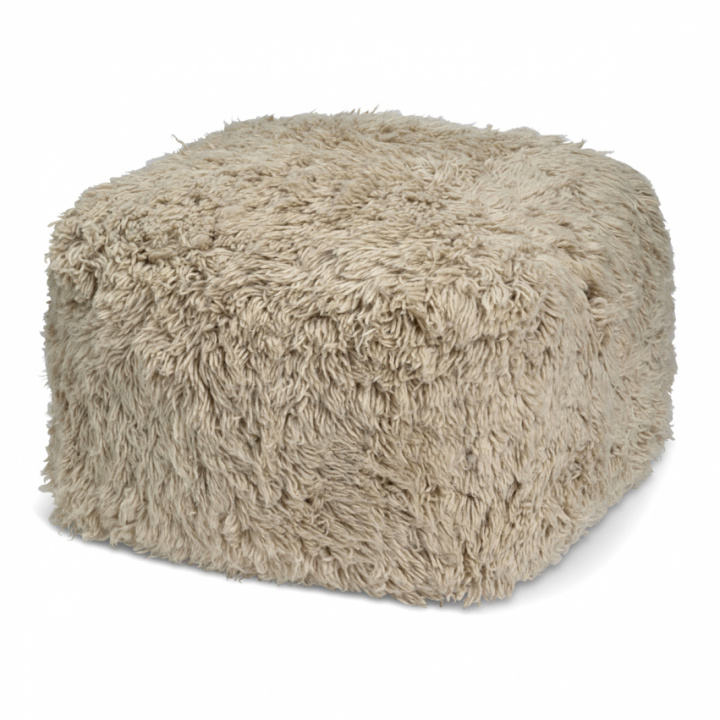 Classic Collection Cloudy Puff Beige 55x55 cm in the group Accessories at Sängvaruhuset Elgen (PO55CYBE)