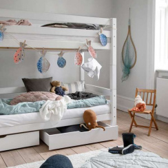 Hoppekids Eco Luxury Bunk Bed 90x200 cm
