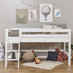 Hoppekids Eco Luxury Halvhøj Seng med skråstige 90x200 cm