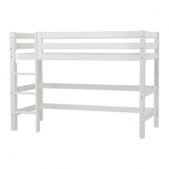 Hoppekids Eco Luxury Mid-High Bed with Straight Ladder 90x200 cm