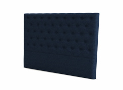 Jensen Bed Headboard Diva Velour Blue