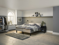 Jensen Bed Headboard Ceres Floor (Diplomat) Grey