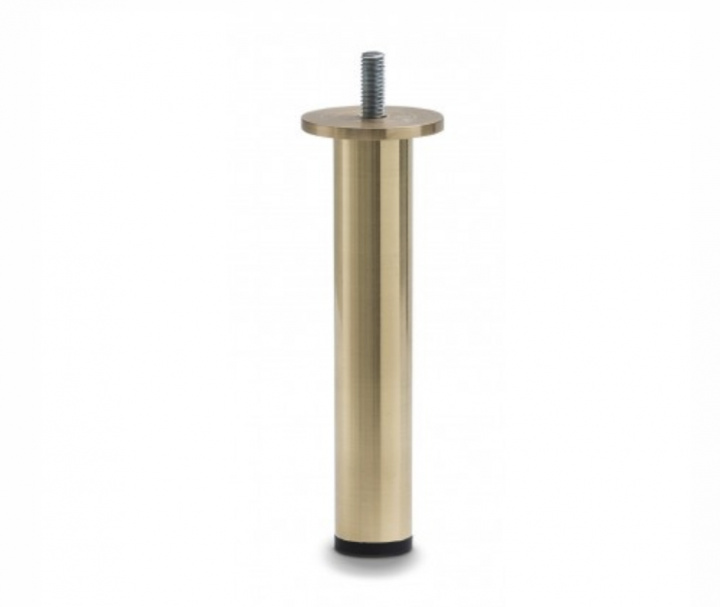 Jensen Bed Legs Round Brass in the group Accessories / Bedding Accessories / Bed Legs / Jensen bed legs at Sängvaruhuset Elgen (QG500007900)