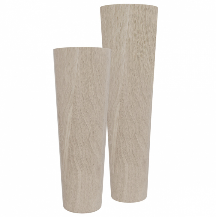 Jensen Bed Legs Conic Whitewashed Oak in the group Accessories / Bedding Accessories / Bed Legs / Jensen bed legs at Sängvaruhuset Elgen (QG500011400)