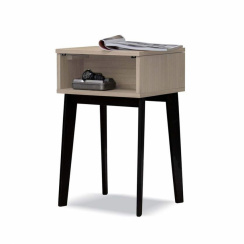 Jensen Charon Nightstand Whitewashed Oak