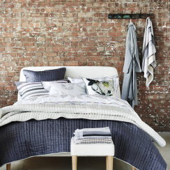 Designers Guild Chenevard Chalk & Graphite Standard 230x230 cm