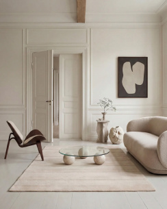 Classic Collection Matto Stripe Boucle Beige
