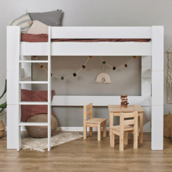 Hoppekids Pure Højseng 90x200 cm