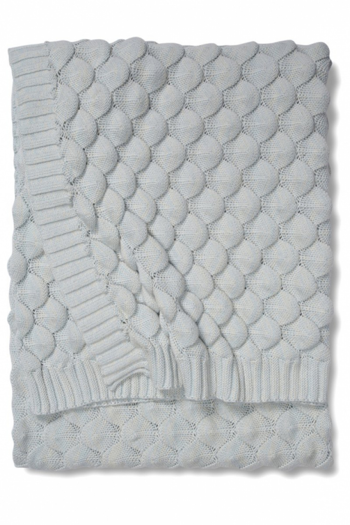 Classic Collection Pläd Gems Illusion Blue 130x170 cm i gruppen Sengetøj / Tæpper & plaider hos Sängvaruhuset Elgen (THGE074IB)