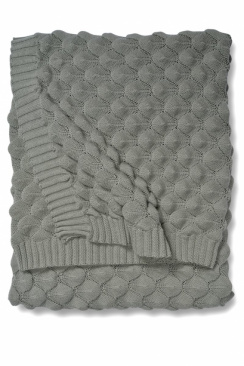 Classic Collection Plaid Gems Slate Grey 130x170 cm