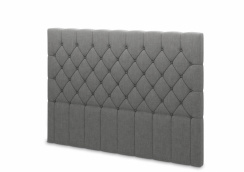 Hilding Bed Headboard Button Bjärnum Gray