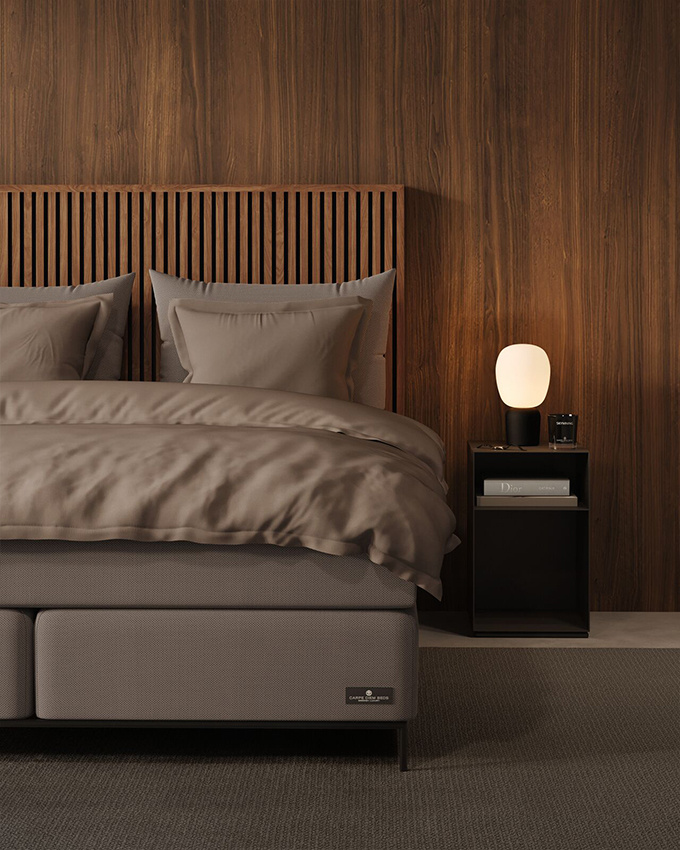 Carpe Diem Beds sängynpääty Pinnö Valnöt