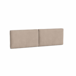Carpe Diem Beds Headrest Cushions Rixö DG Zaragoza Pebble