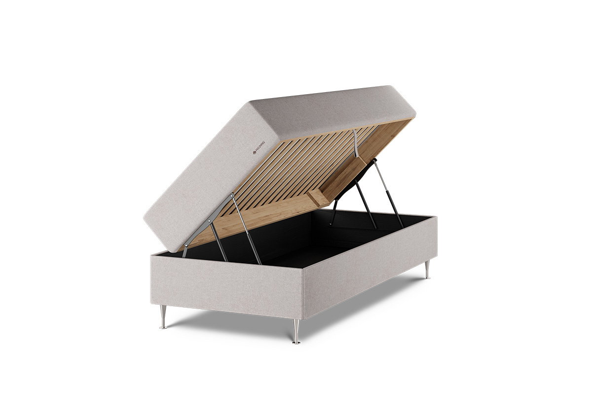 Hilding Family Start boxmadras med opbevaring 80x200 cm