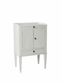 K.A ROOS Sofia Bedside Table Antique White