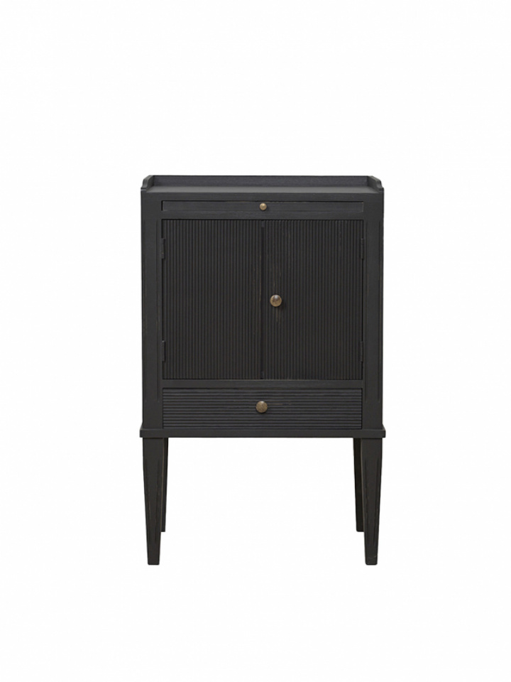 K.A ROOS Sofia Nightstand Charcoal