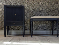 K.A ROOS Sofia Nightstand Charcoal