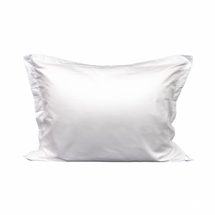 Elgen Hotel Beds Pillowcase White Percale with Wing in the group Bedding / Brands / Elgen Hotel Beds Bedding at Sängvaruhuset Elgen (ehb41035060wht00)