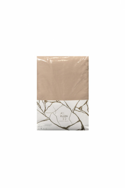 Elgen Hotel Beds Satin pudebetræk med vinge Beige