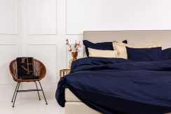 Elgen Hotel Beds Pussilakana Marin Satiini