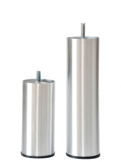 Elite Beds Bed Legs Round Brushed